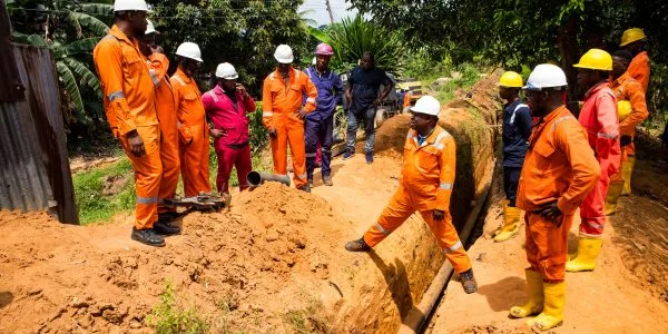 Construction of 6″X2.4km″ Gas Pipeline – Customer Connection 
